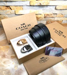 Coach Double Buckle Belt First Copy