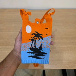 Cute Knitted Phone Pouch