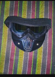 Protective Motorcycle Goggles and Mask Set