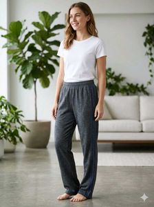 Comfortable Dark Grey Track Pants