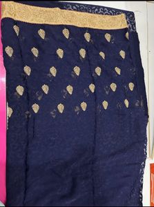 saree with 5xl blouse