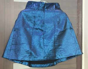 Shimmer Blue Skirt