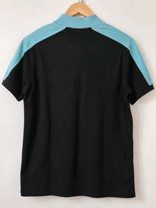 HRX Men's Black Polo T-Shirt