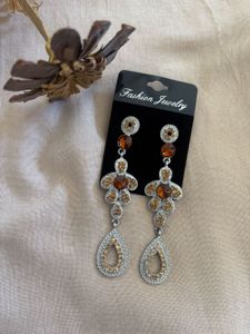 Sparkling Drop Earrings
