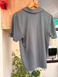 Men's Grey Polo T-Shirt