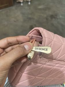 Chic Quilted Pink Shoulder Bag