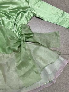 Green Party Dress