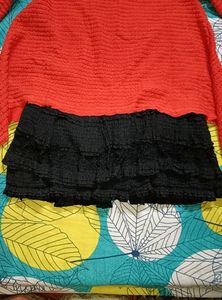 ruffled peplum top
