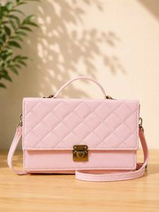 Quilted Pink Handbag