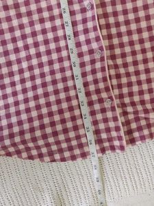 Cozy Gingham Nightgown