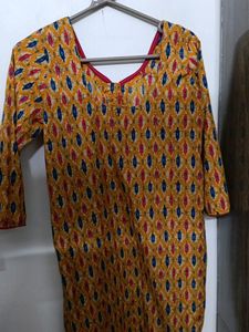 Kurta With Churidar Pajami For Women's