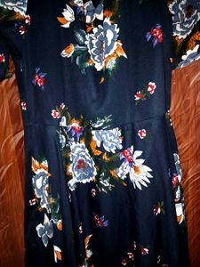 Floral Print Midi Dress