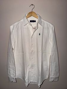 Ralph Lauren 100% Linen White Shirt