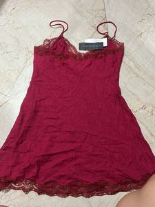 red dress