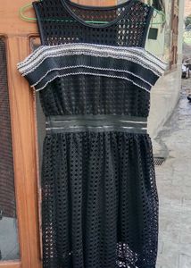 Chic Black Fit &amp; Flare Dress