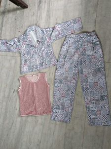 Branded stylish co-ord set