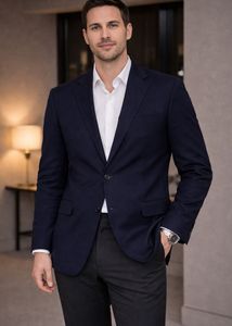 Classic Navy Blazer - Stylish & Versatile