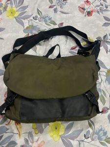 Green Messenger Bag