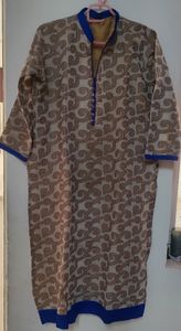 kurti with linning