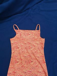 Sale - Orange Mini Dress - New
