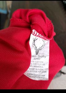 (Allen Solly junior)Classic Red Polo Dress