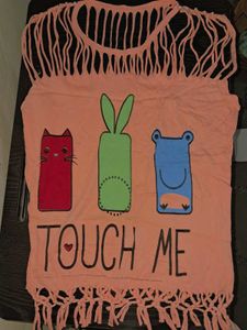 Cute Cartoon Print T-Shirt