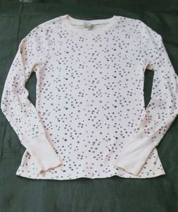 Imported cute Star Print Long Sleeve Top for women