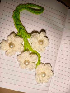 Handmade Crochet Flower Charm
