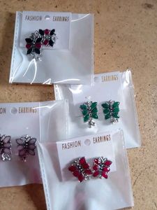 Combo Of 4 Beautiful Earing@199/-Only🆕🥳🎉