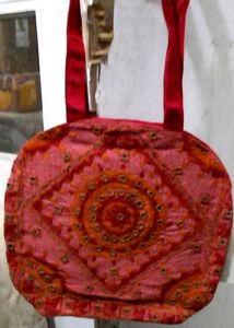 Zari Embroidery Bag 👜 .