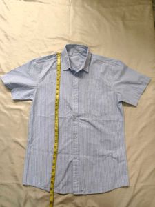 Men's Striped Short Sleeve Shirt