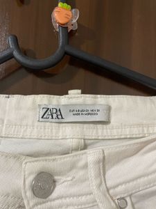 Zara Denise Jeans - White