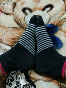 Striped Ankle Socks