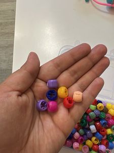 Bulk Colorful Beads for hairstyle
