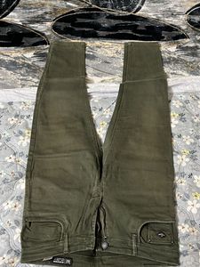 Olive Green Jeans