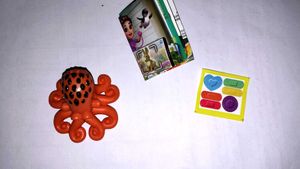Cute Orange Octopus Toy