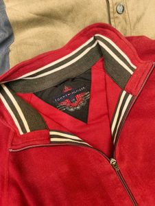 Tommy Hilfiger Red Track Jacket double zipper