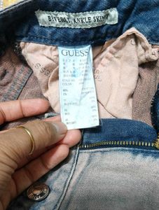 Guess Jeans + Chikankari Palazzo