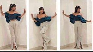 designer corset and trouser