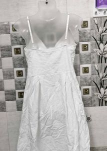 White Sundress with Tie Detail