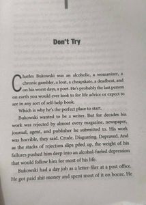 atomic habits and the subtle art of not giving a f