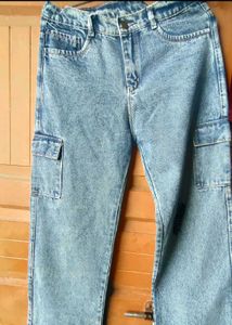 Blue Flare Jeans combo