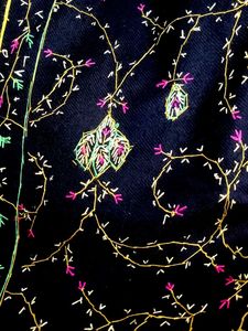 Elegant Embroidered Scarf