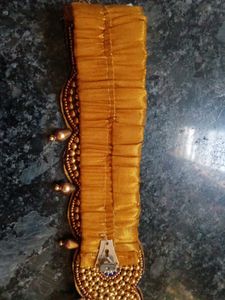 Customised fabric Beaded Waist Belt