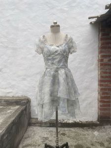 Bohemian Tiered Floral Print Dress