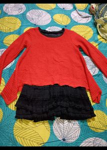 ruffled peplum top