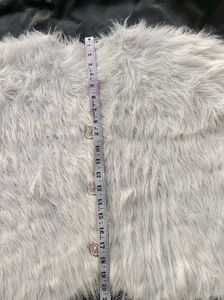 Fluffy White Jacket