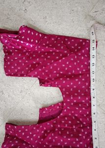 Saree With Stitched Blouse