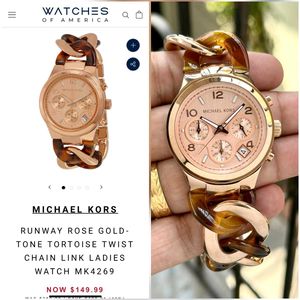 Elegant Gold Michael Kors Watch