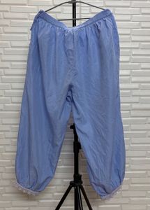 Stylish Blue Floral Striped Kurta Set